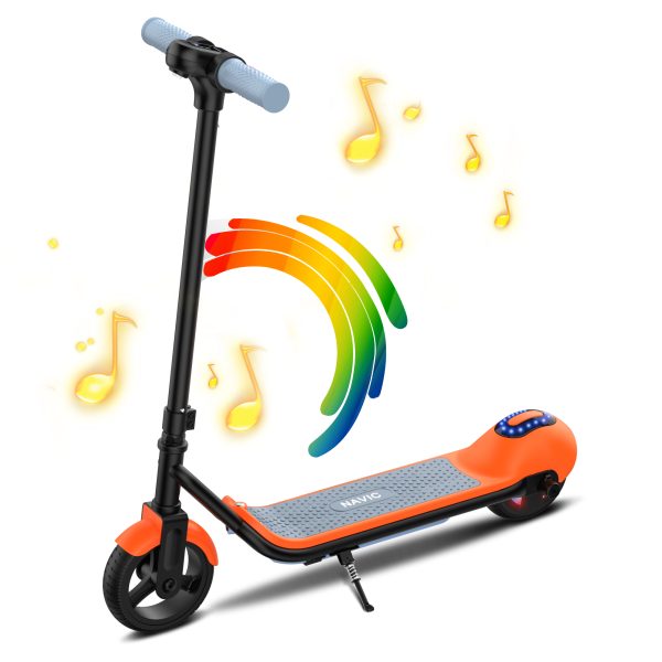 NAVIC TS5 Electric Scooter for Kids Orange