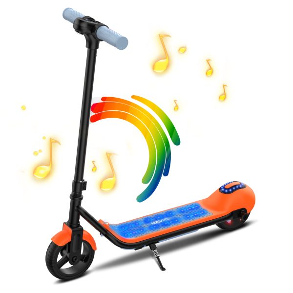 NAVIC TS5 Electric Scooter for Kids Orange - Image 2