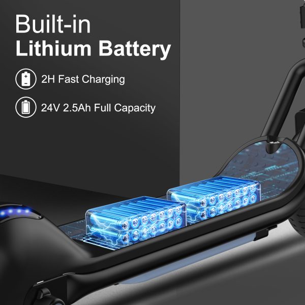 NAVIC TS5 Electric Scooter for Kids Black - Image 4