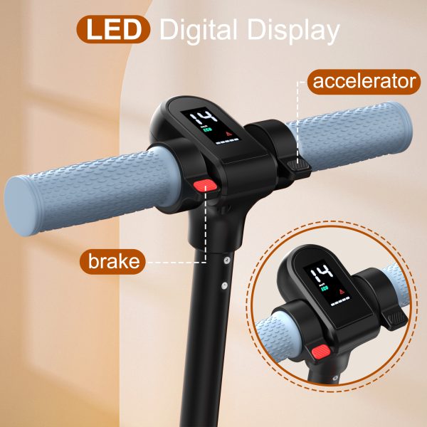 NAVIC TS5 Electric Scooter for Kids Orange - Image 5