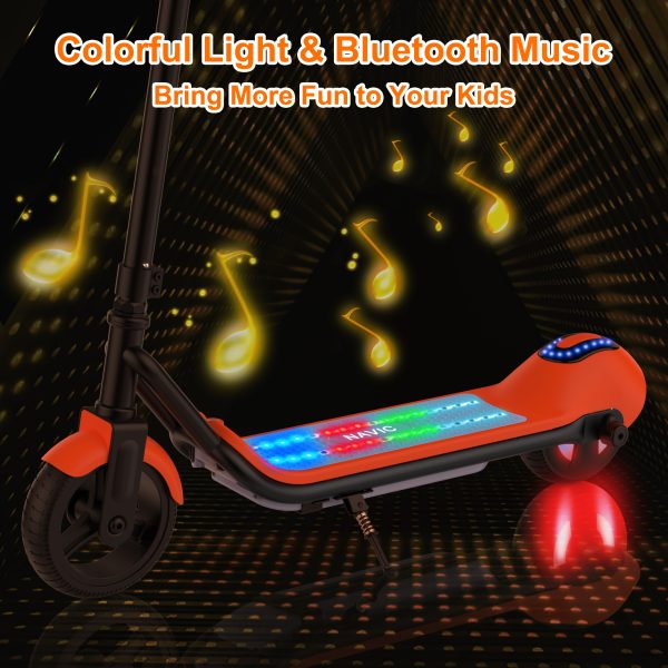 NAVIC TS5 Electric Scooter for Kids Orange - Image 6