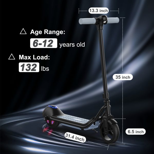 NAVIC TS5 Electric Scooter for Kids Black - Image 8